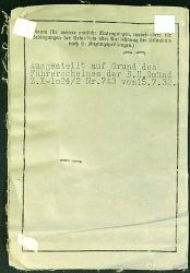 Dokument Führerschein